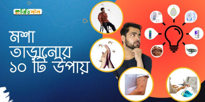 মশা তাড়ানোর ১০ টি উপায়