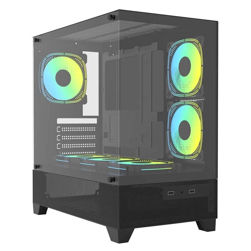 PC Power Sea View V2 PG-H35 BK  ATX Gaming Casing