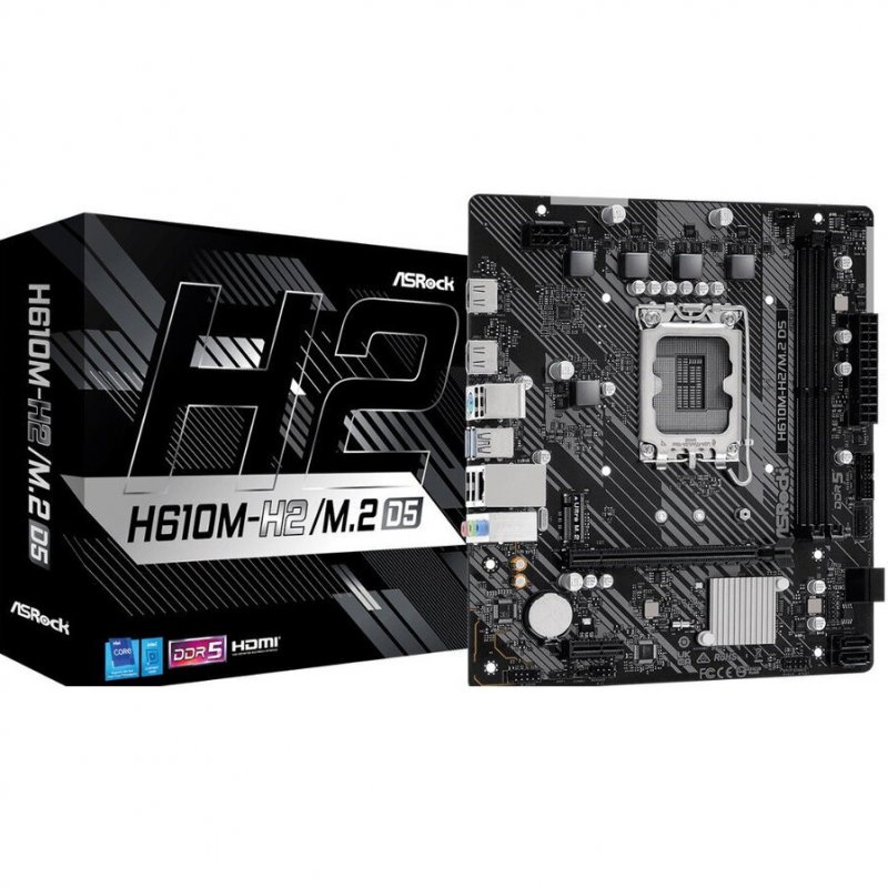Asrock H610M-H2/M.2 mATX DDR4 Motherboard
