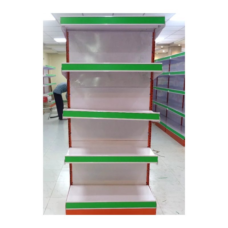 Heavy-Duty Gondola Display Rack