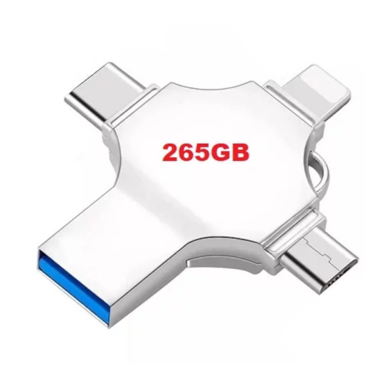 4-1 Flash 256GB OTG Pen Drive