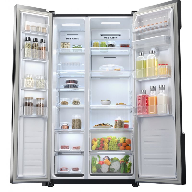 Vision VIS-566 GD Side-By-Side 566L Inverter Refrigerator