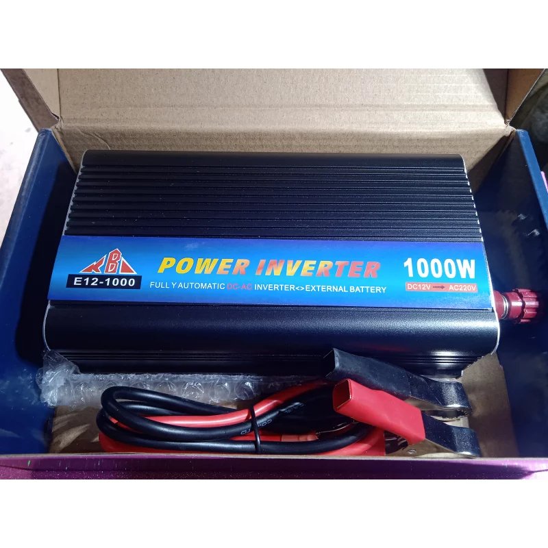 E12-1000 Fully Automatic DC to AC 1000W Power Inverter