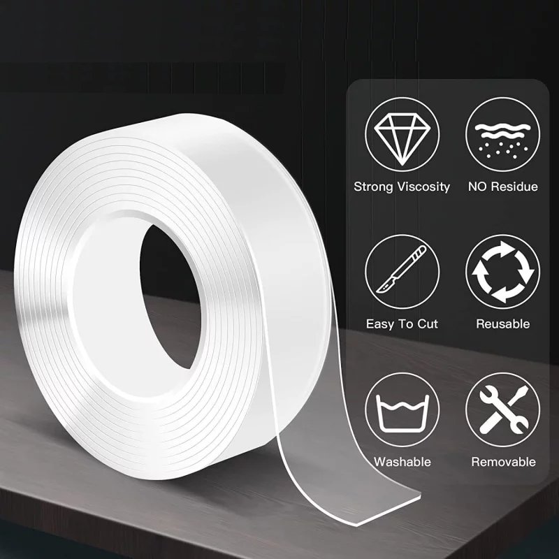 1-Meter Reusable & Washable Nano Tape