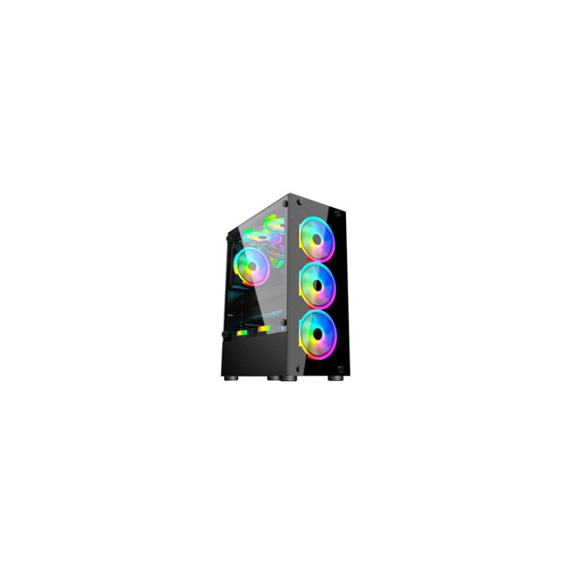Aptech CS43 RGB Gaming Casing Black