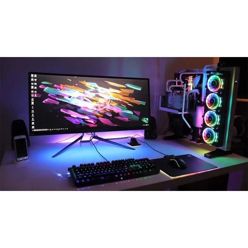 Desktop PC AMD Ryzen 5 3400G 8GB RAM 19" Monitor Desktop PC AMD Ryzen 5 3400G 8GB RAM 19" Monitor