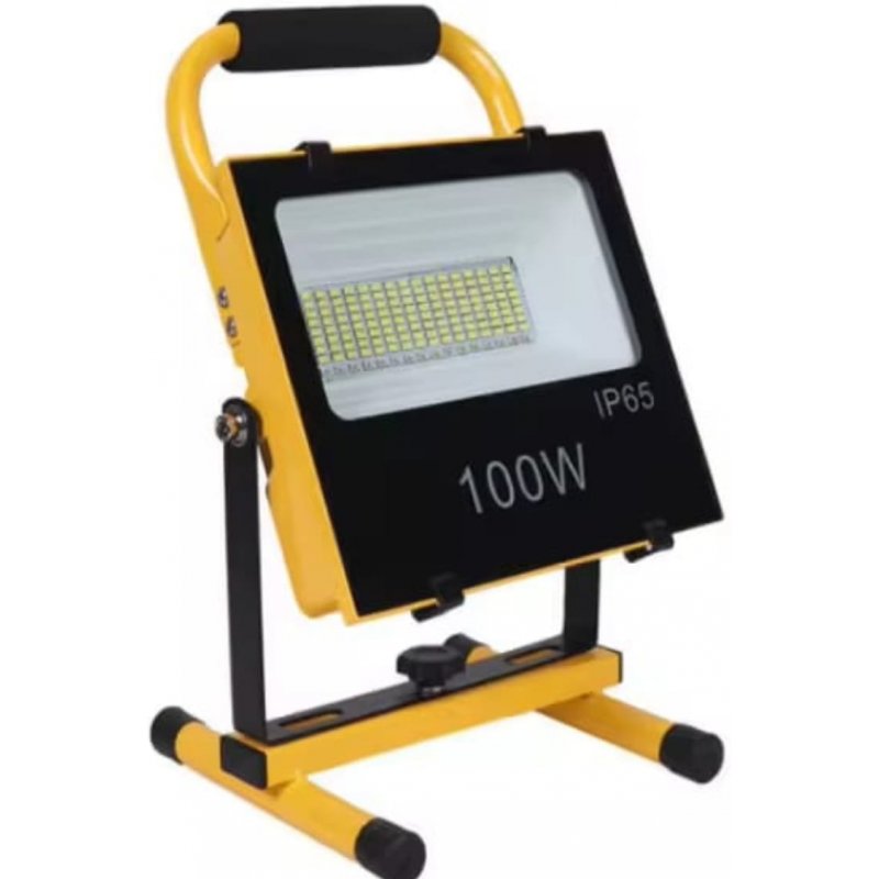100W Rechargeable Solar LED Flood Light