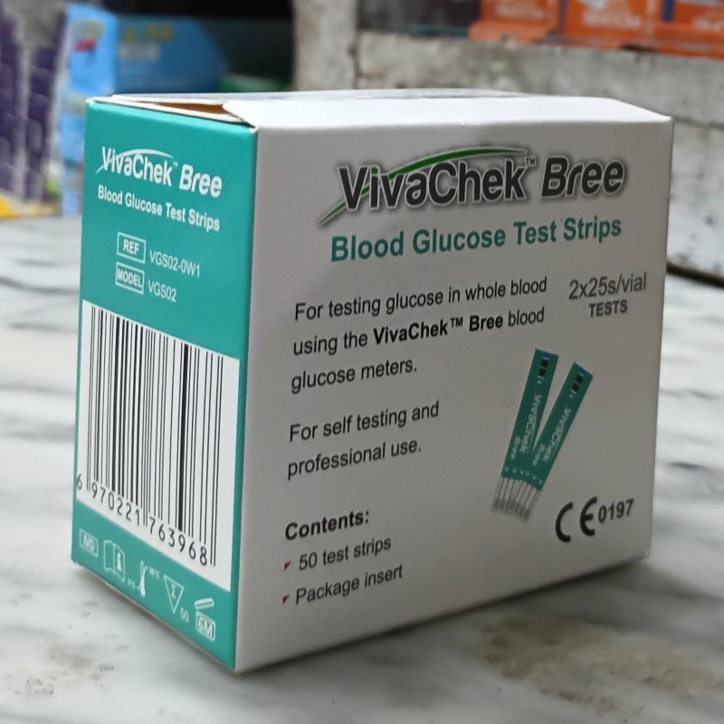 VivaChek Bree Blood Glucose Test Strip