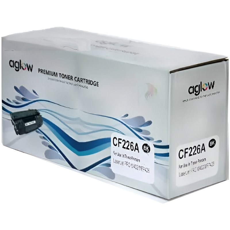 Aglow 76A No Chip Black LaserJet Toner