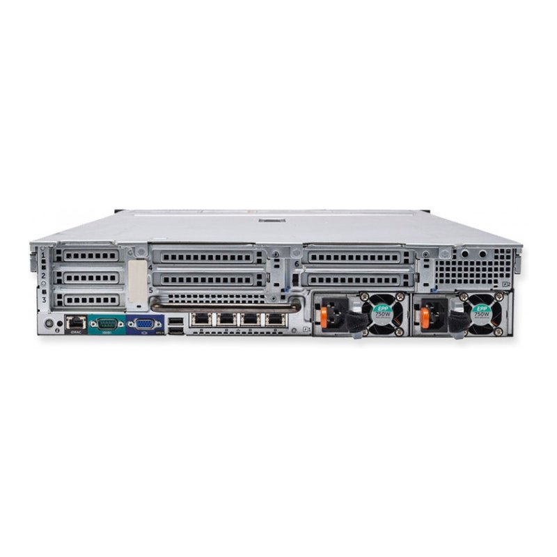 Dell R720 Xeon E5-2640x2 32GB SAS 600GB x3 HDD 2U Server