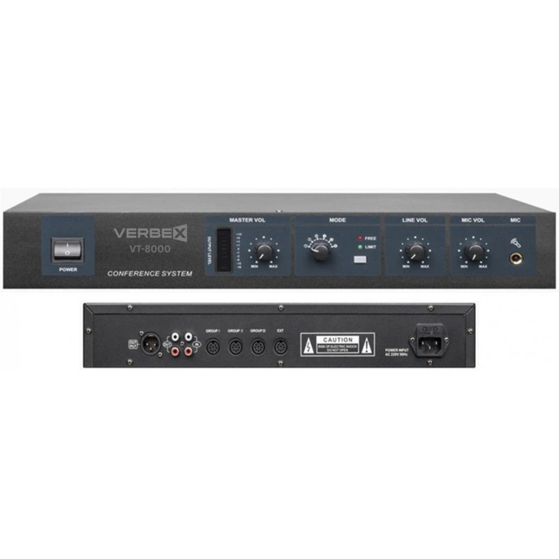 Verbex VT-8000 Conference Central Amplifier System
