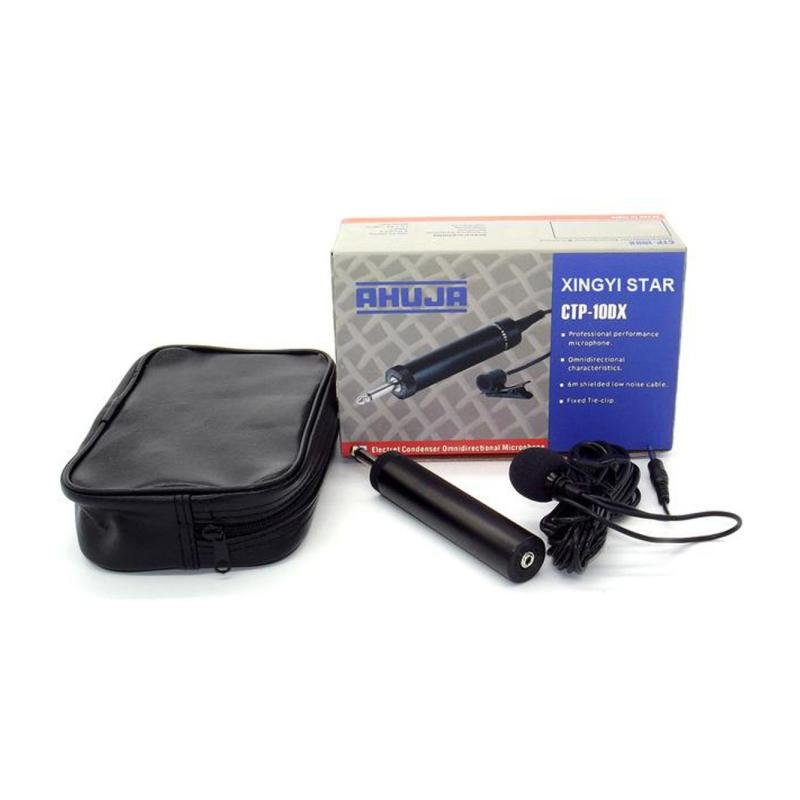 Ahuja CTP-10DX Omnidirectional Condenser Clip Microphone