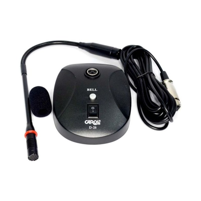 Carol Gooseneck Microphone D-28 Built in with Chime