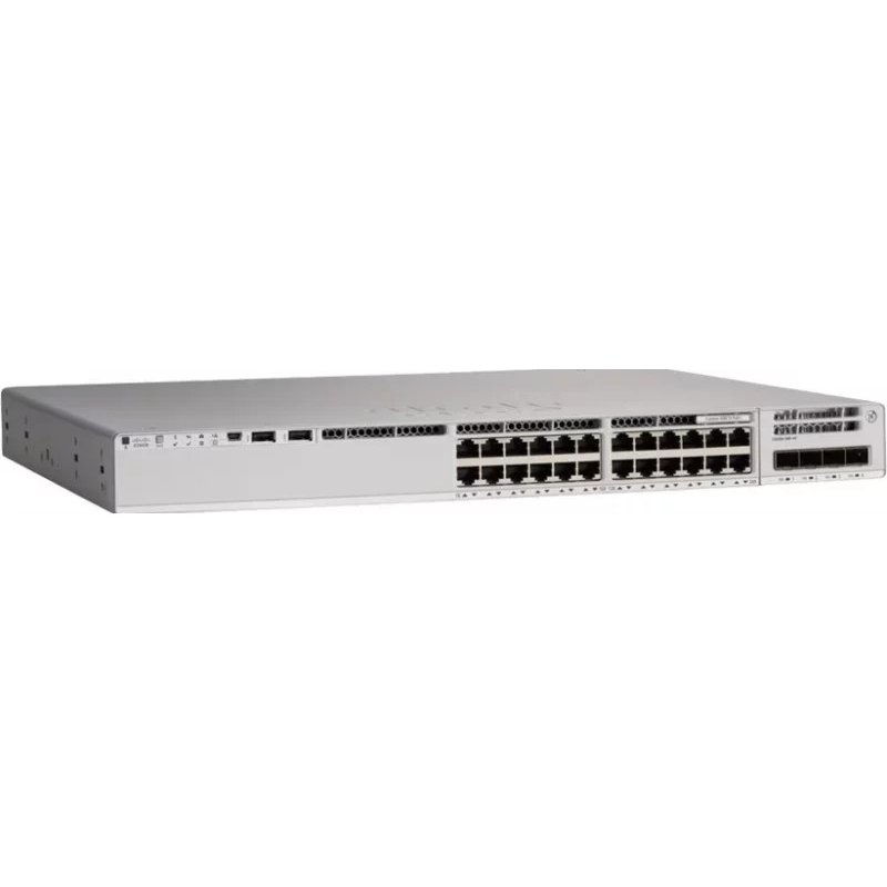 Cisco Catalyst C9200L-24T-4X-E 4x10G 24 Port Uplink Switch