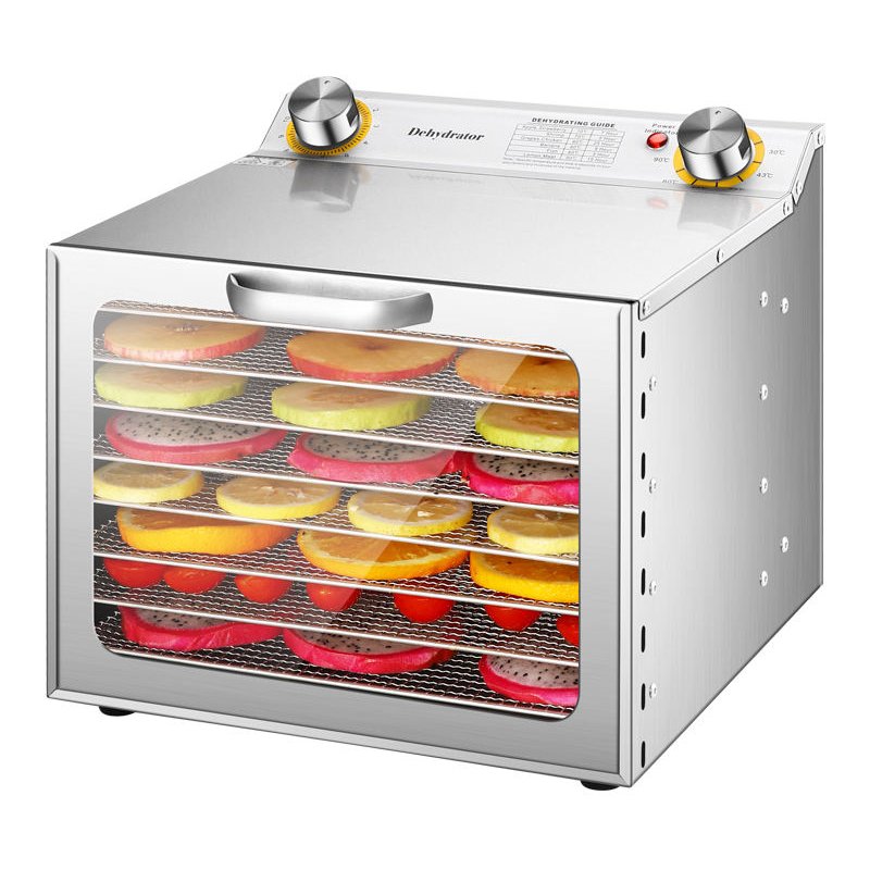 8-Tray Stainless Steel Food Dehydrator