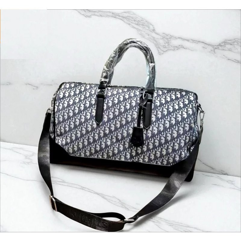 Dior Luxurious Leather Travel / Gym Bag