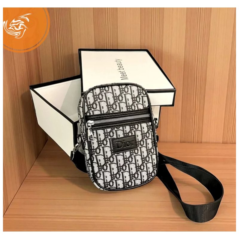 Professional Leather Side-By-Side Bag