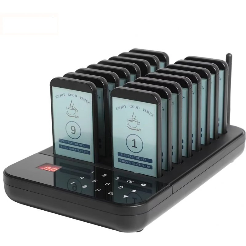 Verbex VT-F1010B Wireless Restaurant Pager System