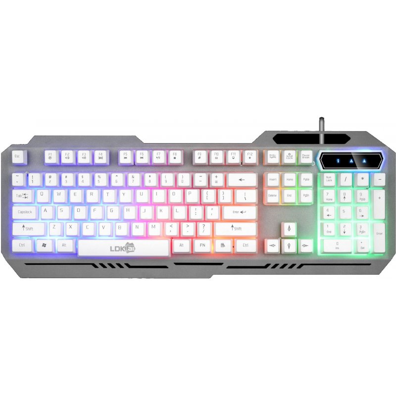 LDKai RK300 Wired 3D Luminous Floating Keyboard
