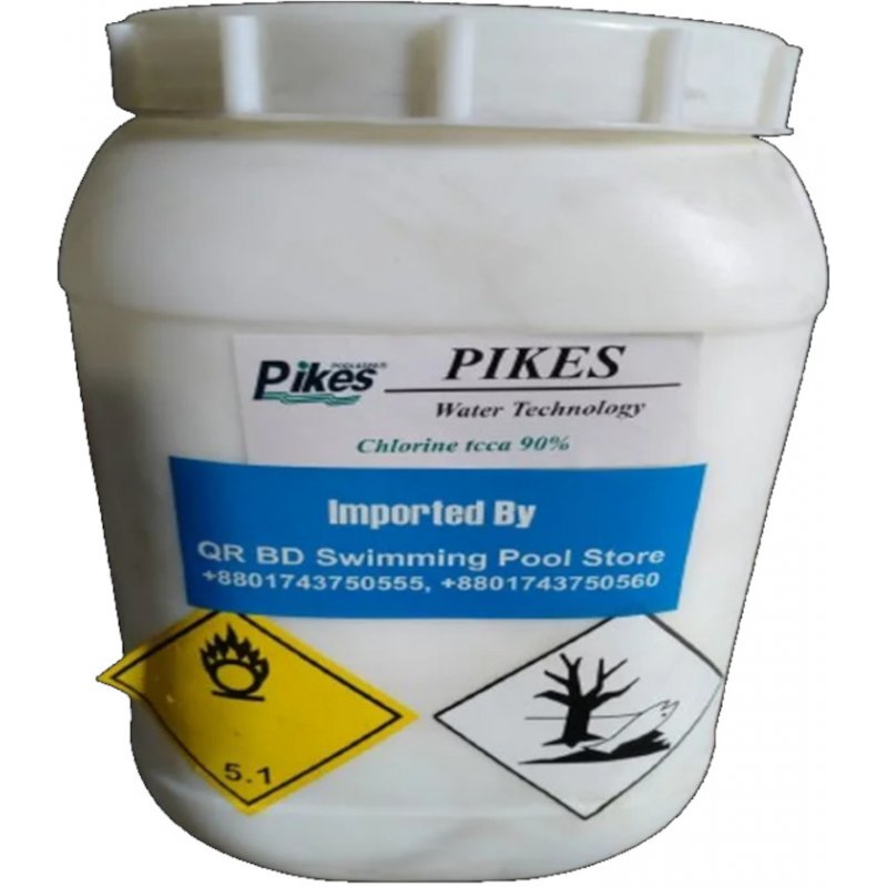Pikes TCCA 90% Chlorine Powder for Swimming Pool