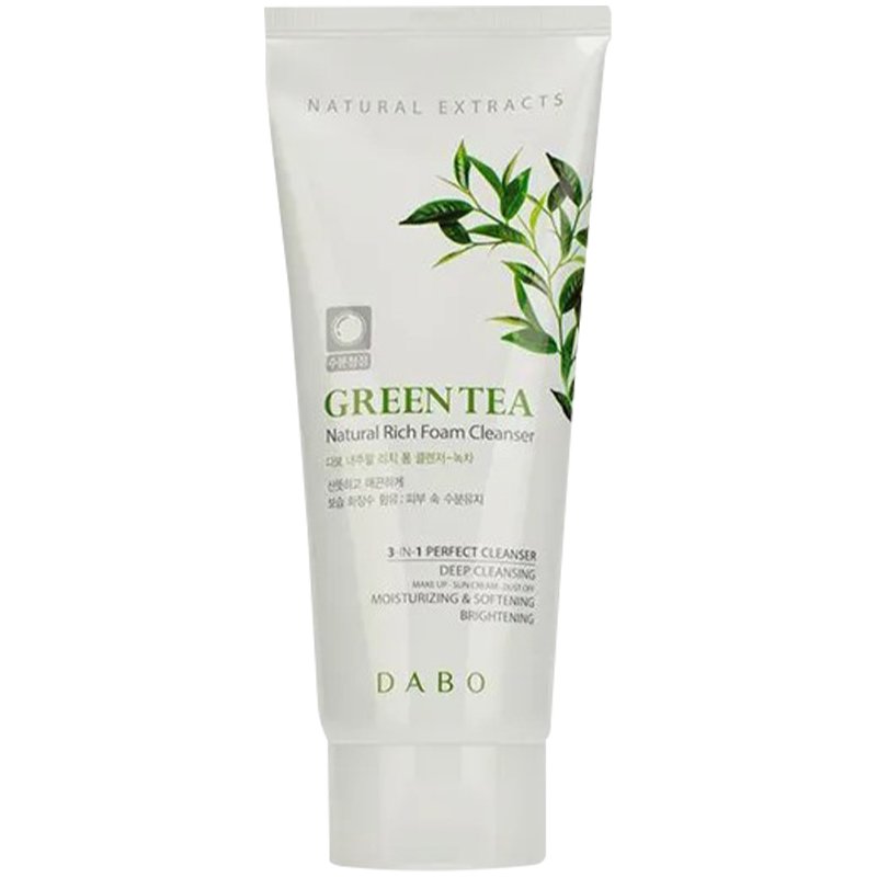 Dabo Green Tea Natural Rich Foam Cleanser