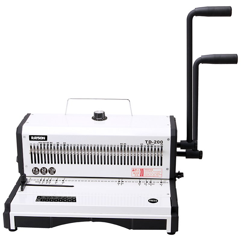 Rayson-TD-200 Double Loop Wire Binding Machine
