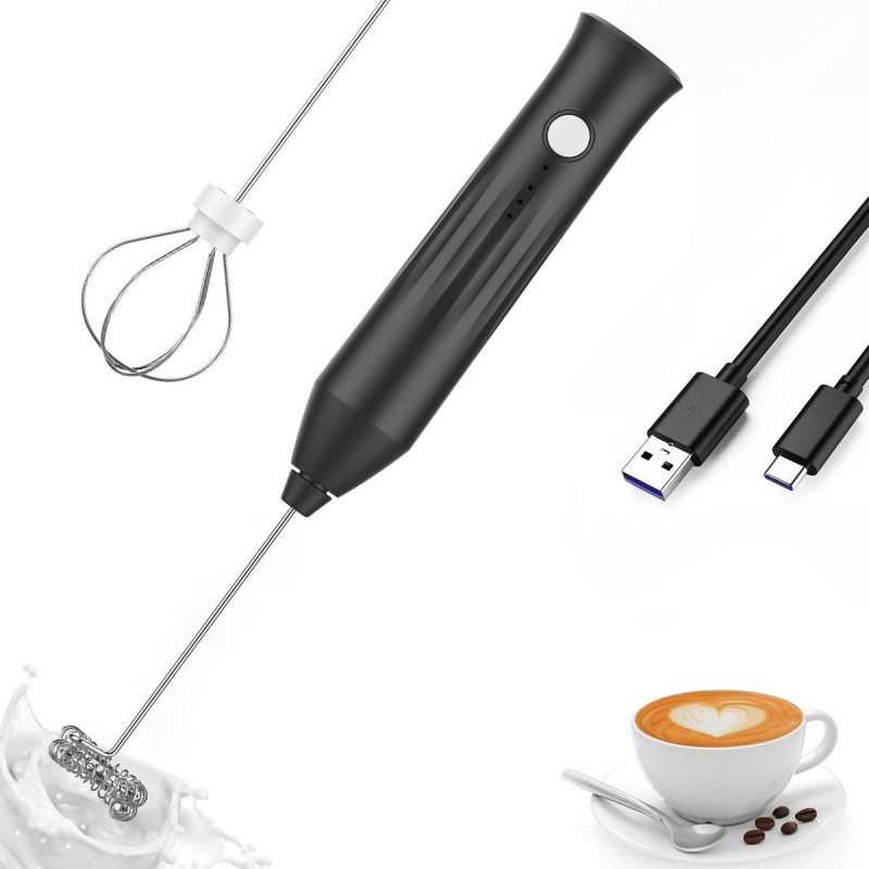 USB Rechargeable Milk Frother