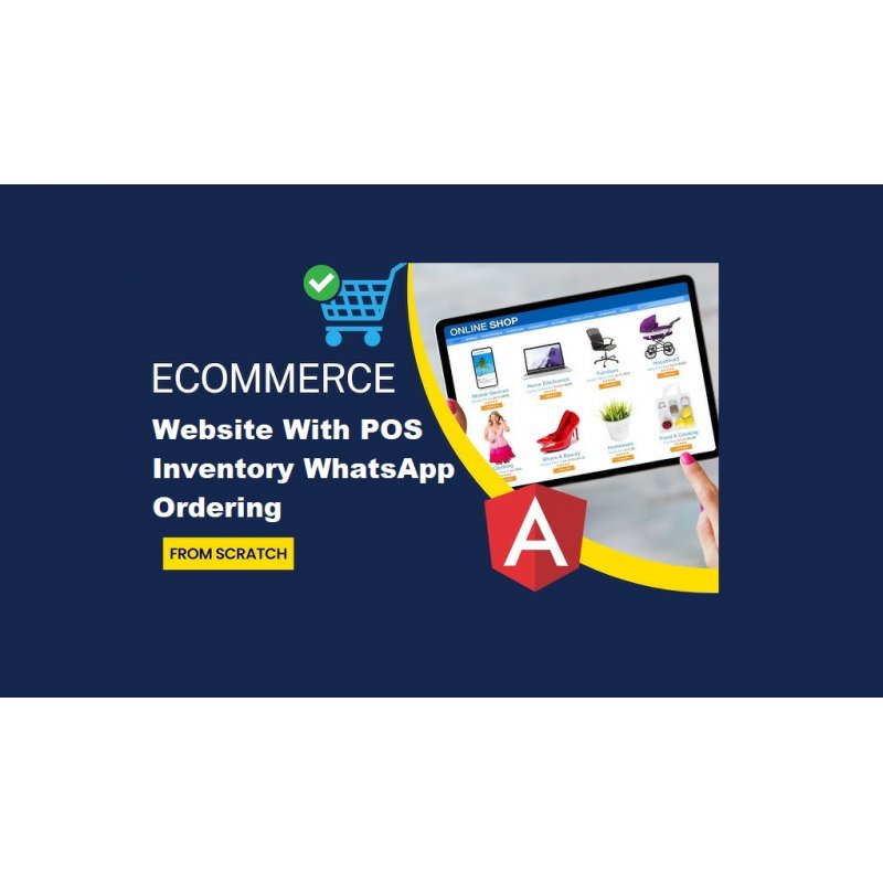 Ecommerce Website With POS Inventory & WhatsApp Ordering
