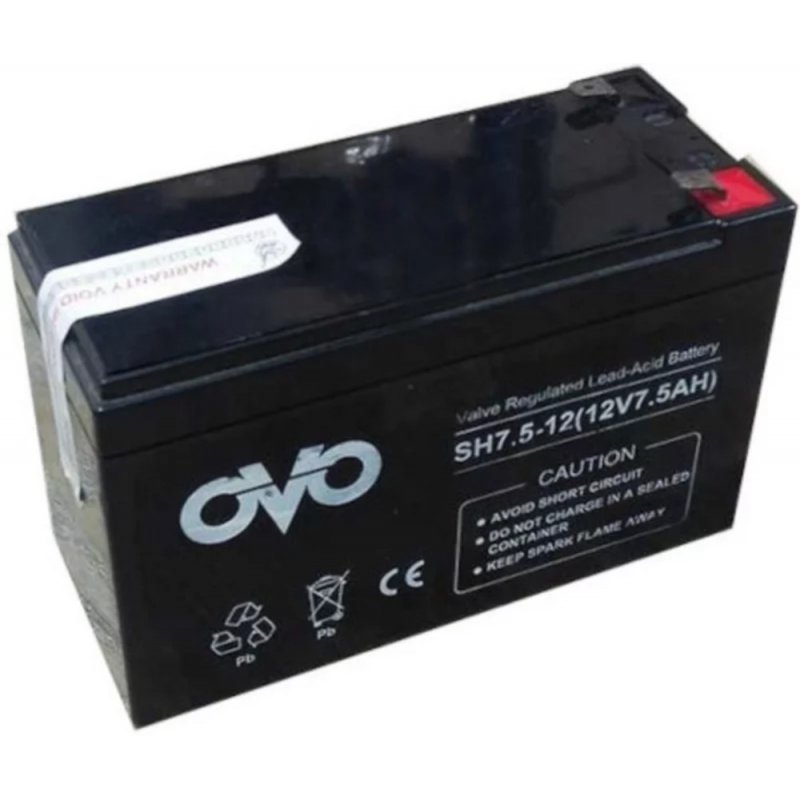 OVO 12V 8.2Ah UPS Battery