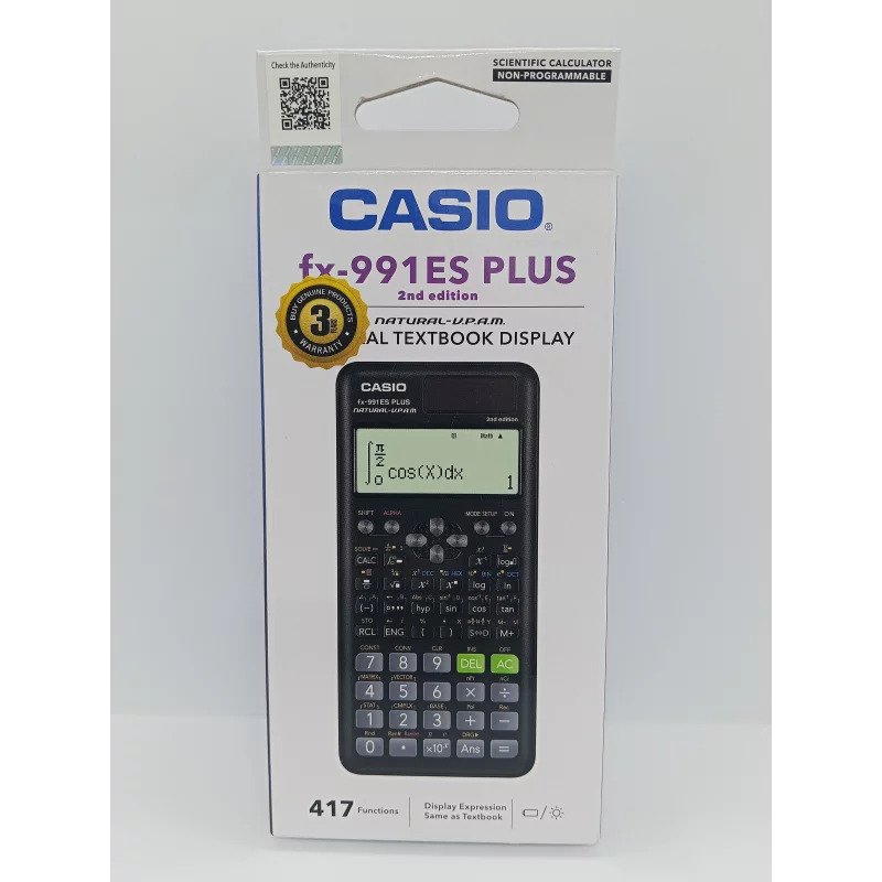 Casio Fx-991es Plus Scientific Calculator