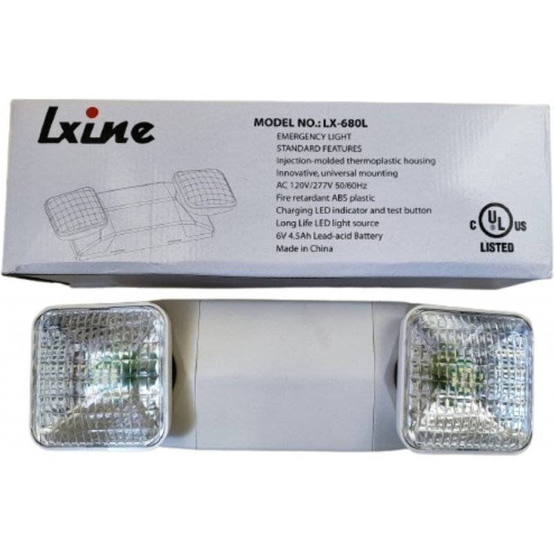 Lxine LX-680L Dual Head Emergency Light Lxine LX-680L Dual Head Emergency Light