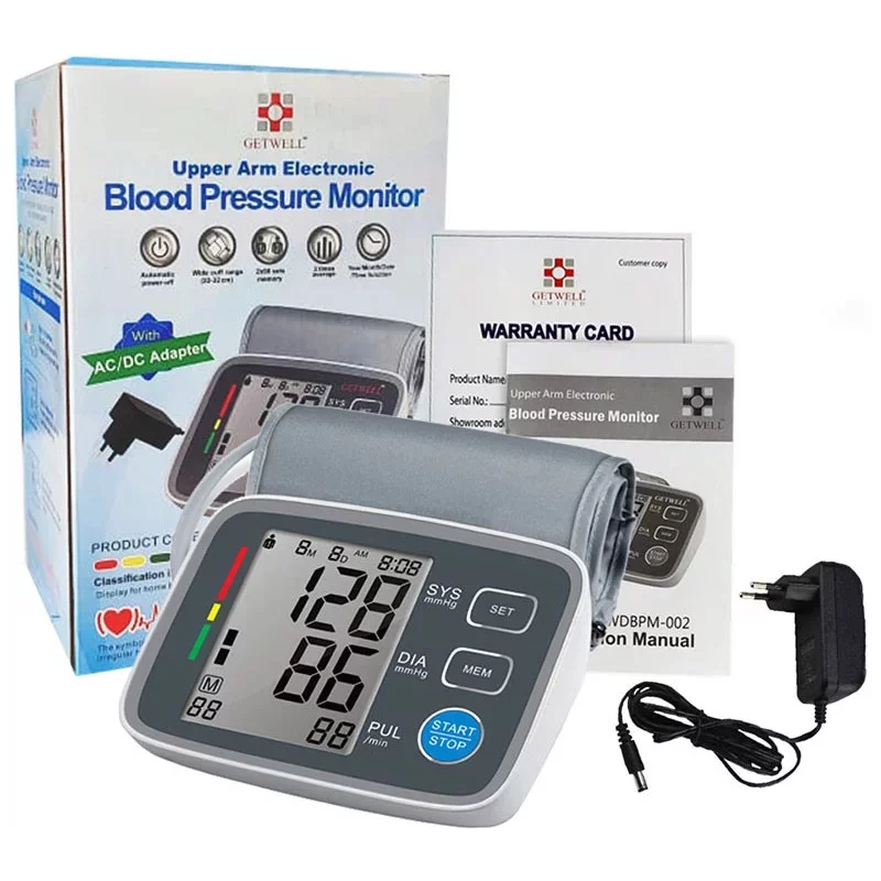 Getwell GWDBPM-002 Upper Arm Electronic BP Monitor
