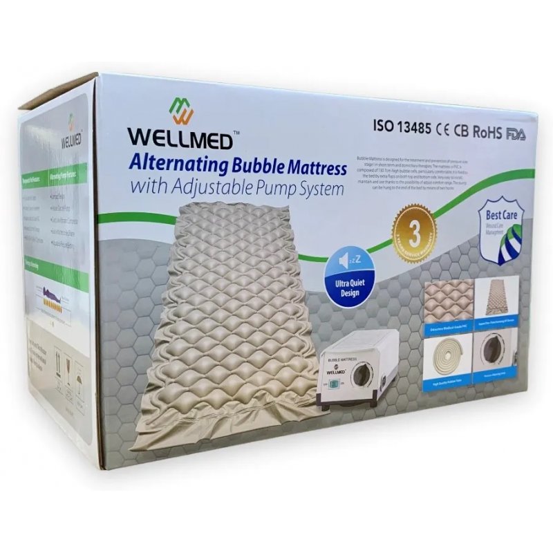 WELLMED Alternating Bubble Mattress
