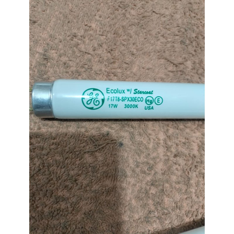 Ecolux U30 F17 T8 SPX30 2-Feet Warm White 3000K Tube Light