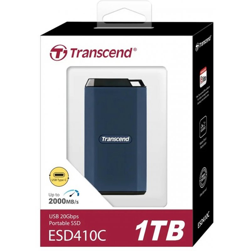 Transcend ESD410C 1TB USB 3.2 Gen 2 Portable SSD