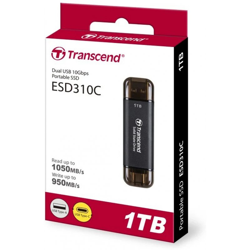 Transcend ESD310C 1TB Type C Portable SSD
