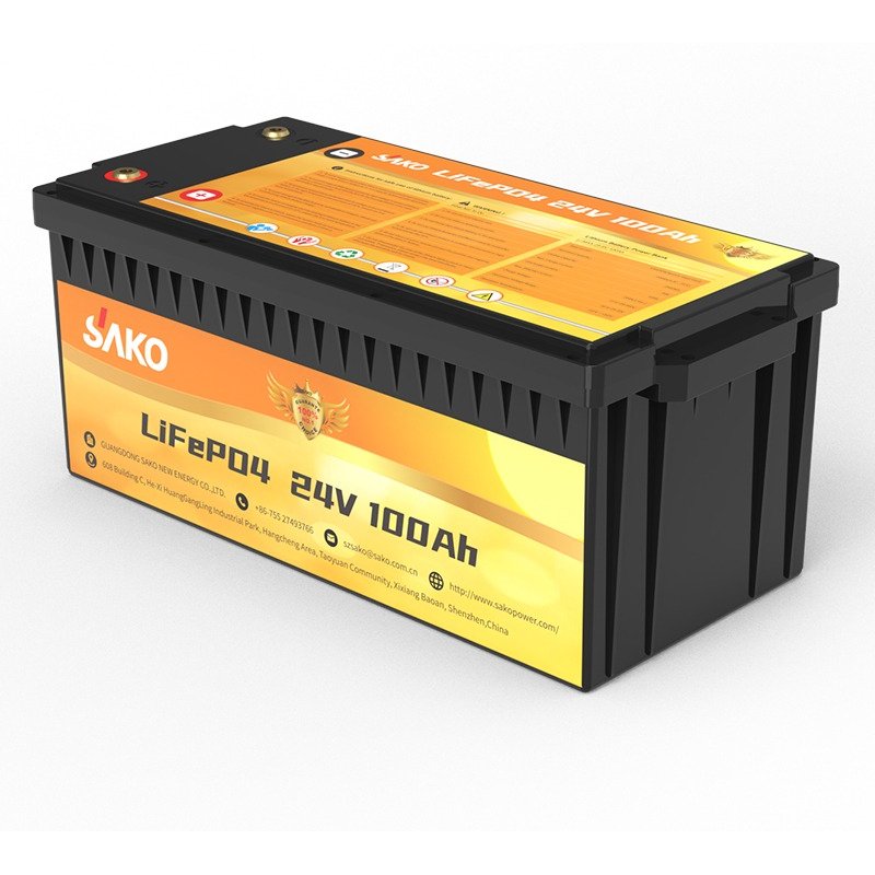 SAKO LiFePO4 24V 100Ah Lithium Battery