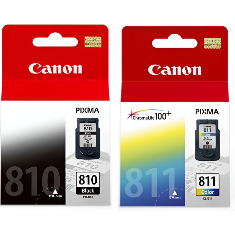 Canon 810 & 811 Original Cartridges