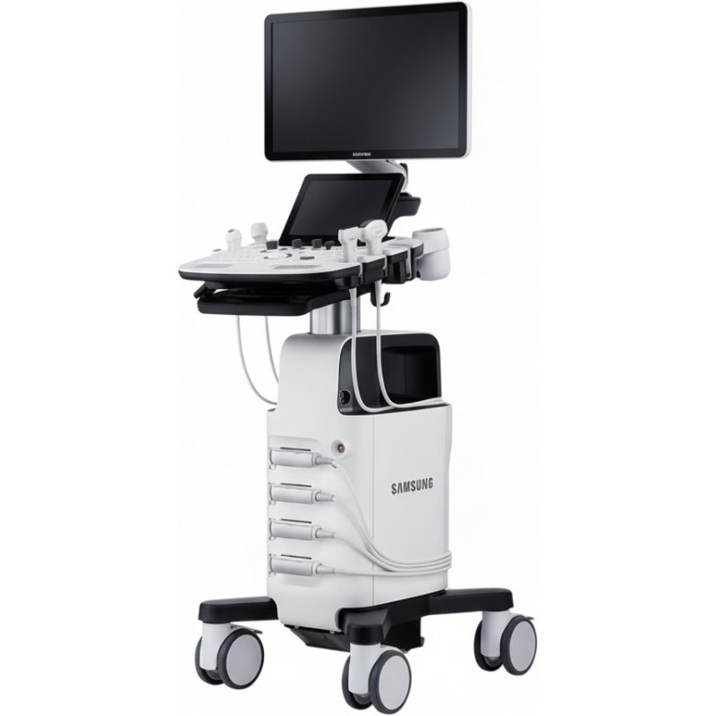 Samsung HS40 Ultrasound Machine with Convex Probe