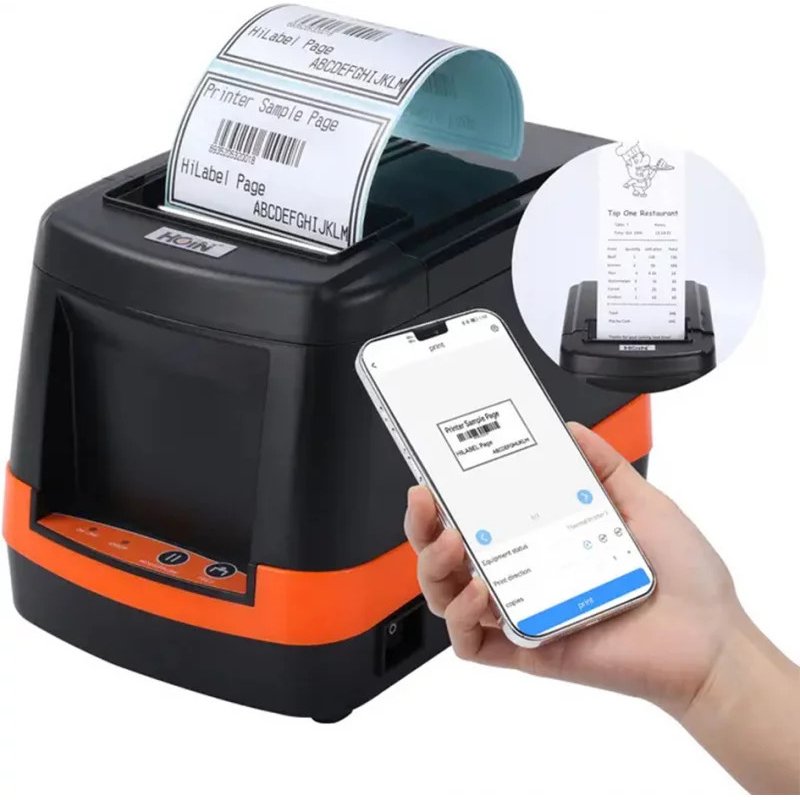 HOIN HOP-HL80 3" Bluetooth Thermal Label Printer