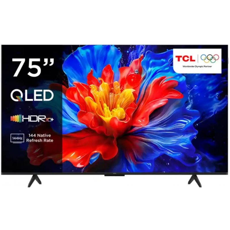 TCL 75P8K 75" 4K UHD HDR QLED Google TV 2025