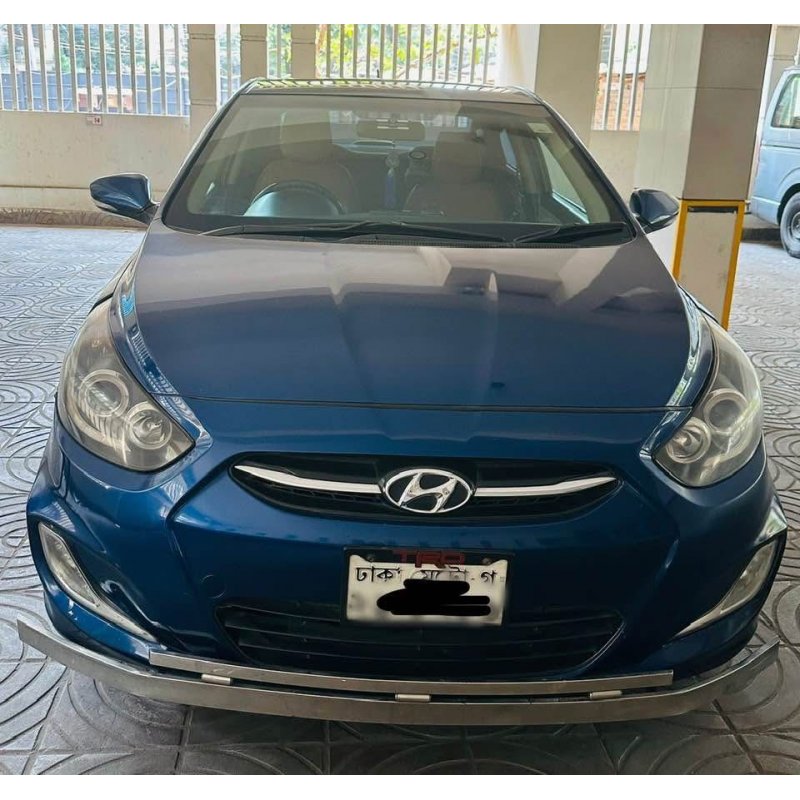 Hyundai Accent Blue 2016