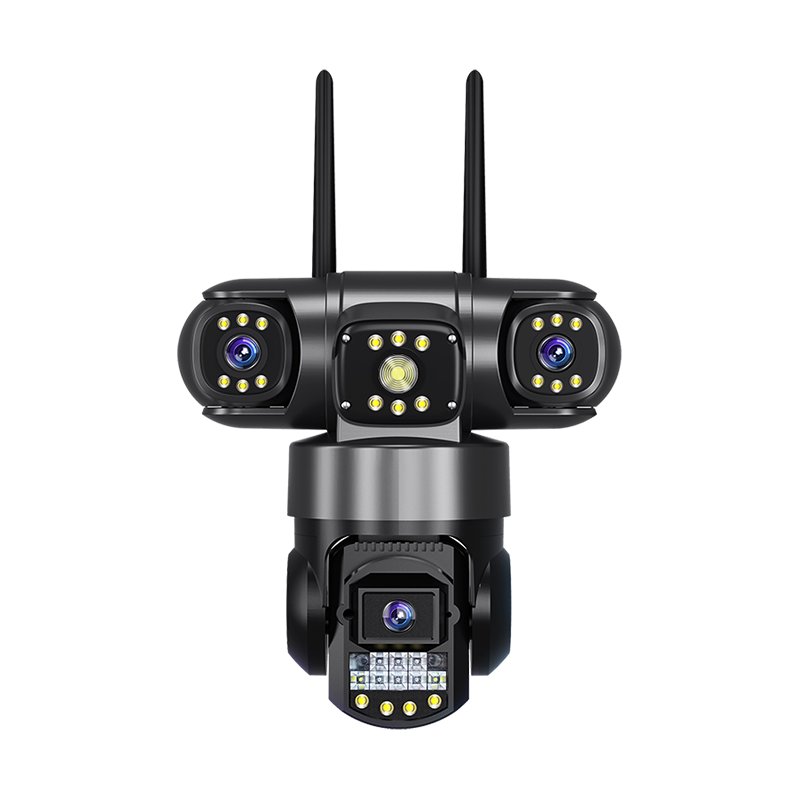 V380 Pro 3 Lens 3 Screen 4MP PTZ 4G Wi-Fi Camera