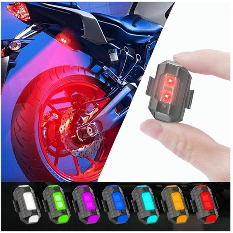 Universal 7 Color Waterproof Strobe LED Bike Light Universal 7 Color Waterproof Strobe LED Bike Light