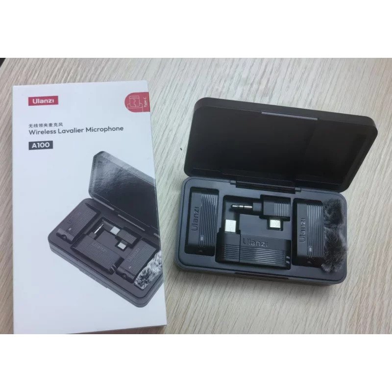 Ulanzi A100 Wireless Lavalier Microphone Ulanzi A100 Wireless Lavalier Microphone