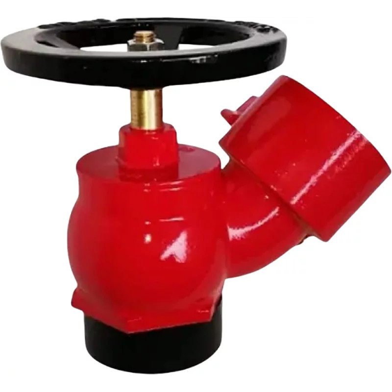 KM-583673 2.5" Flange Inlet Oblique Fire Hydrant Landing Valve
