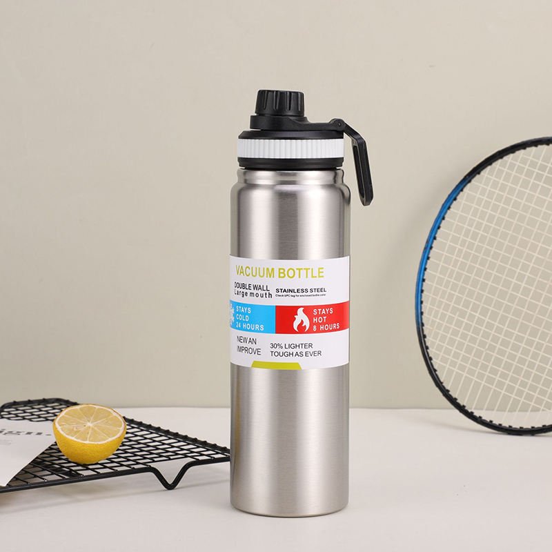 Stainless Steel 800ml Vacuum Insulated Water Bottle