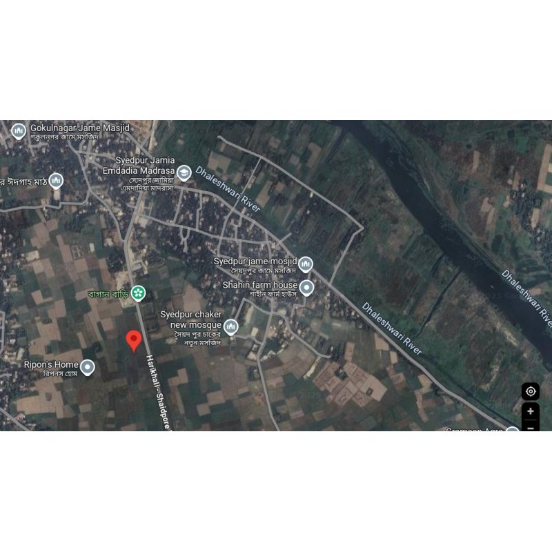 25 Shotok Land Sale at Shahidpur Sirajdikhan, Munshiganj