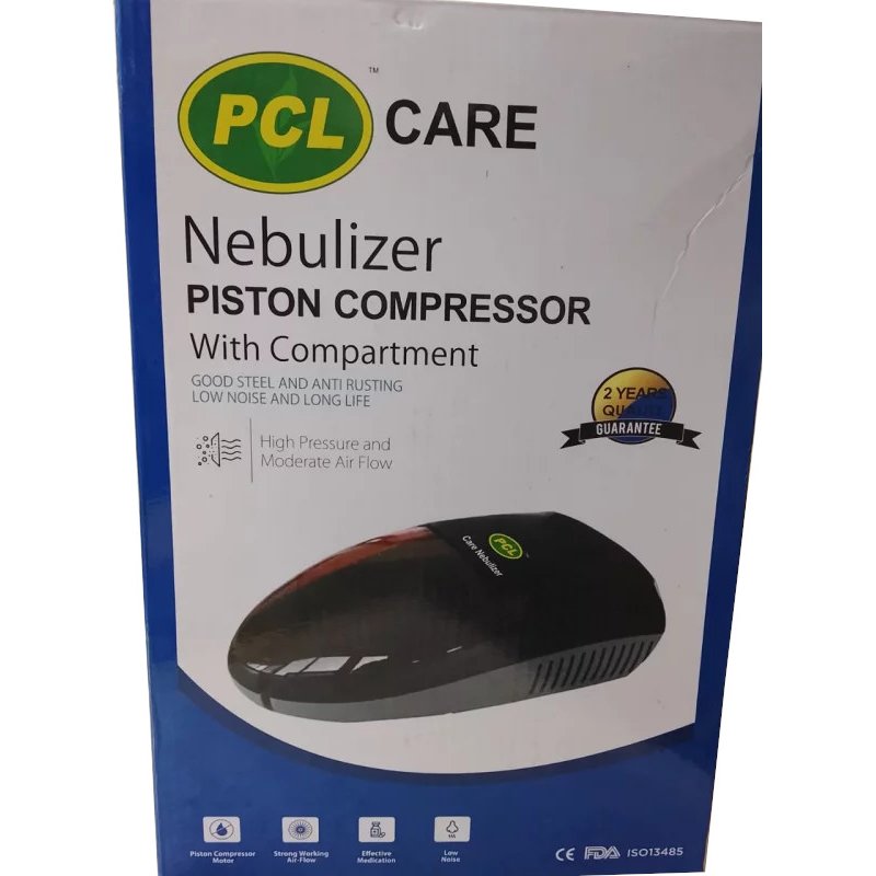 PCL Care Nebulizer Piston Compressor with Compartment