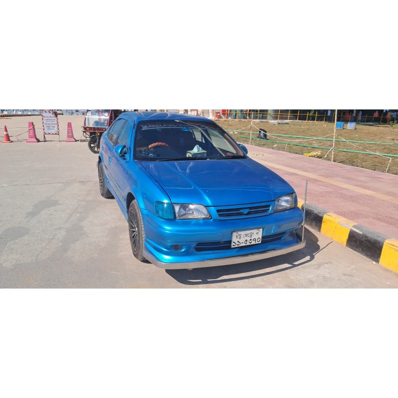 Toyota Corsa Sky-Blue 1999 Toyota Corsa Sky-Blue 1999